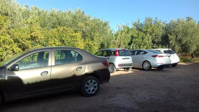 Park en Miss Roses dades Marruecos
