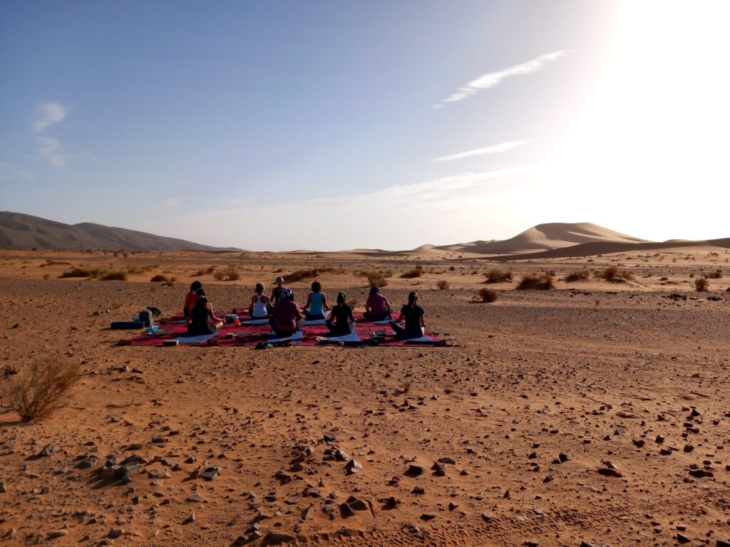 Marruecos retiro de yoga en el desierto