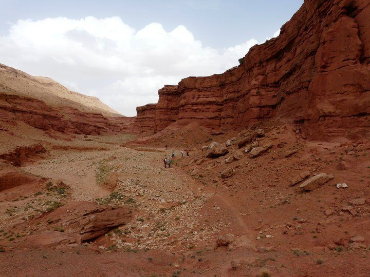 la valle de las rosas marruecos trekking
